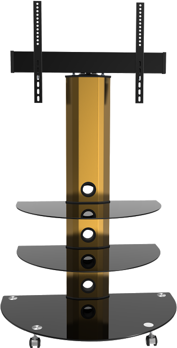 7 Goldine - Tv Stand With Wheels In Uk (502x799), Png Download