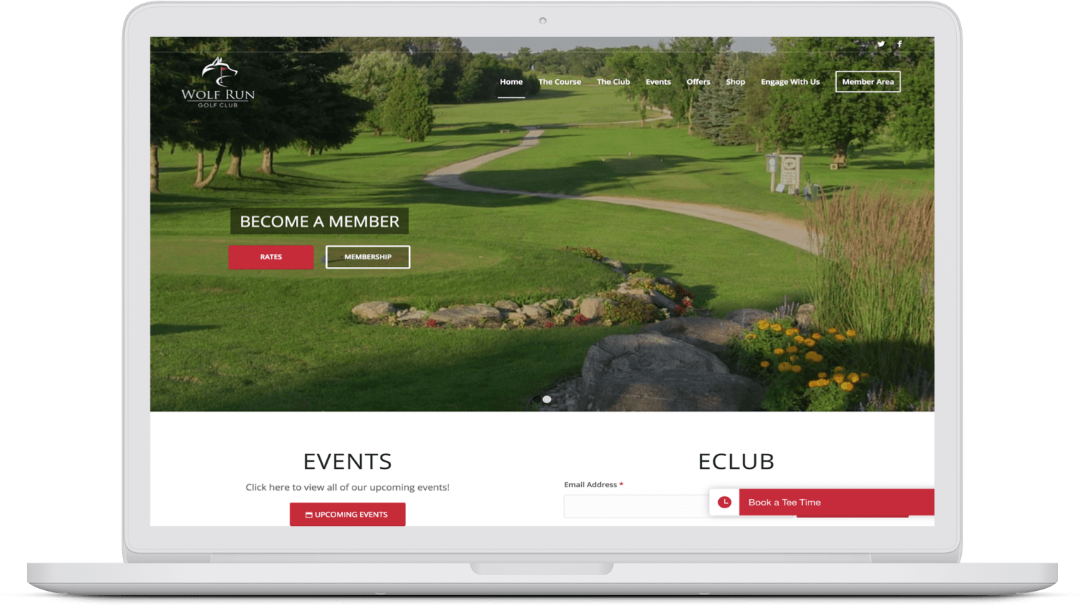 Get A Great Website For Your Golf Course - Grass (1688x1032), Png Download