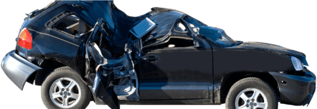 Get Your Car Removed And Sold To Mazda Wreckers Brisbane - Car Roof Smashed (1100x350), Png Download