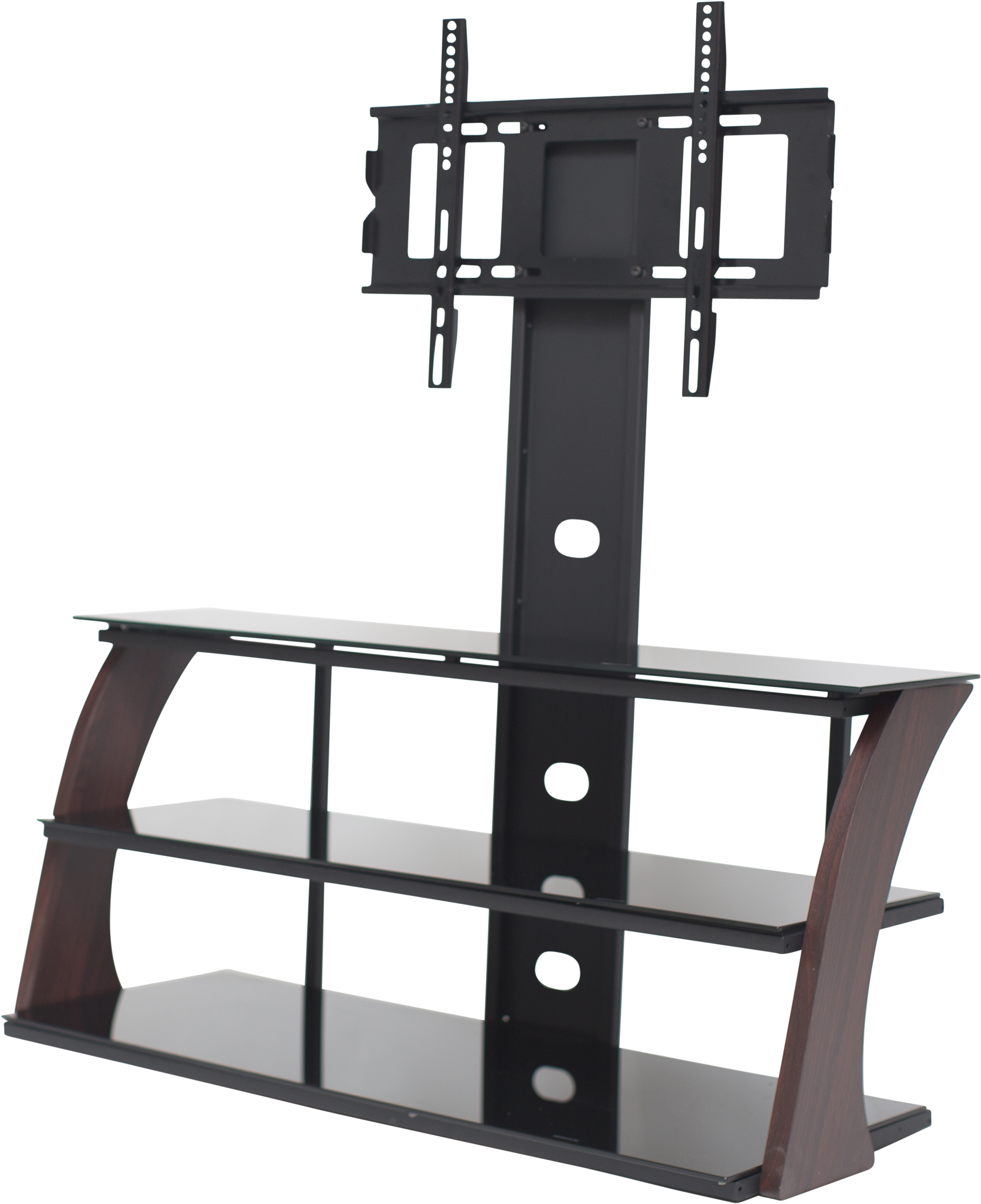 Adba Tv Stand Entertainment Center With Mount Holds - Shelf (3578x3660), Png Download