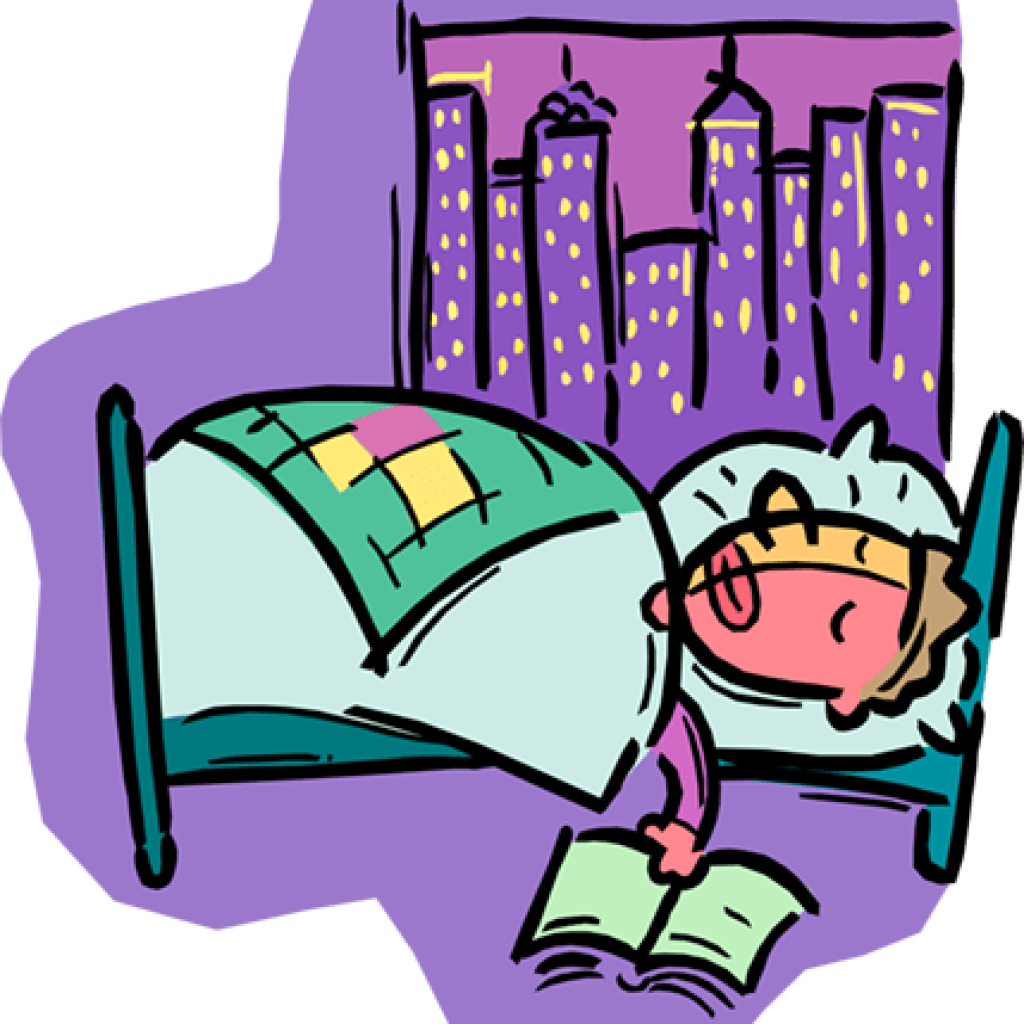 Person Sleeping Clipart Person Sleeping In Bed Royalty - Person Sleeping In Bed (1024x1024), Png Download