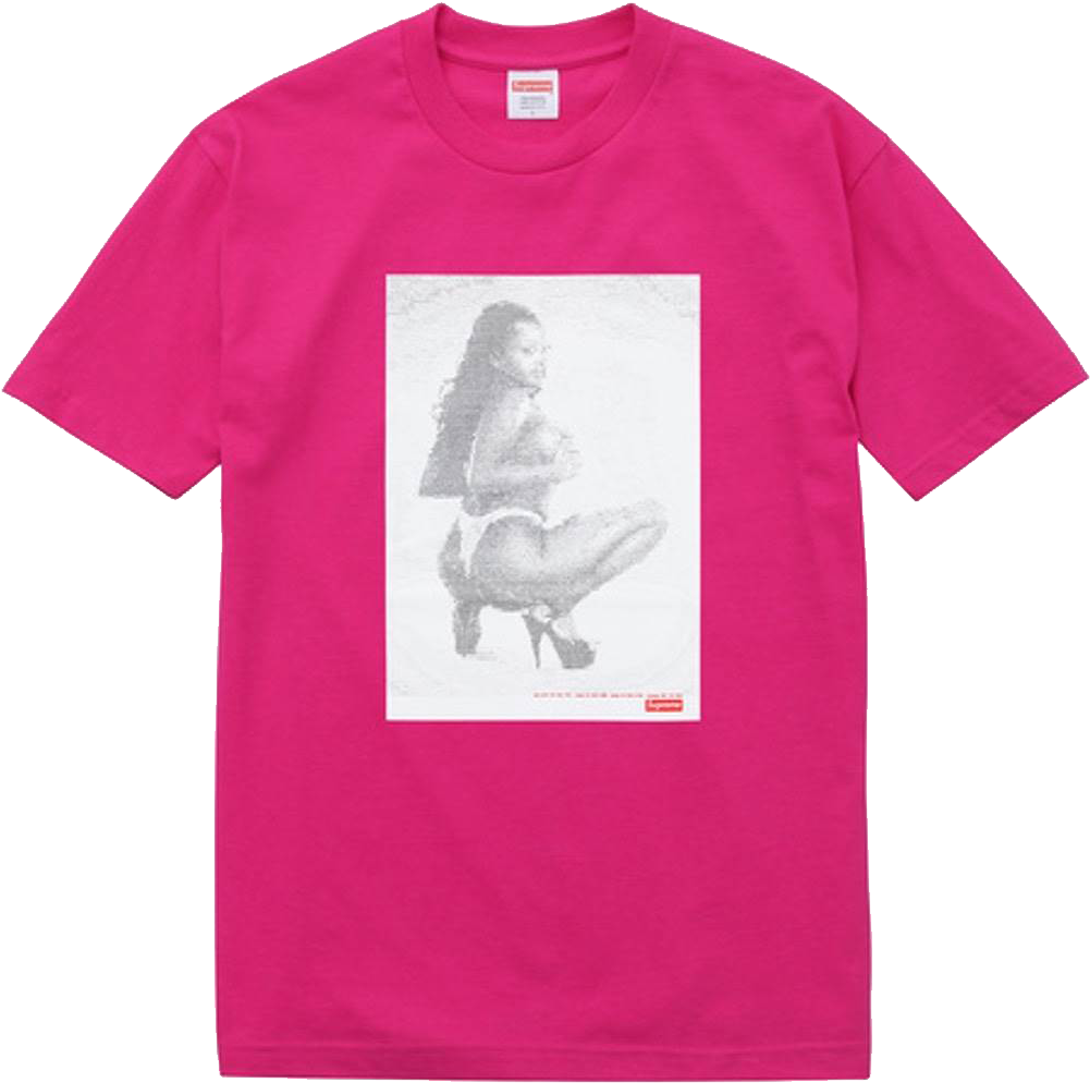 Supreme Digi Tee - Supreme Digi Tee Pink (1440x1440), Png Download