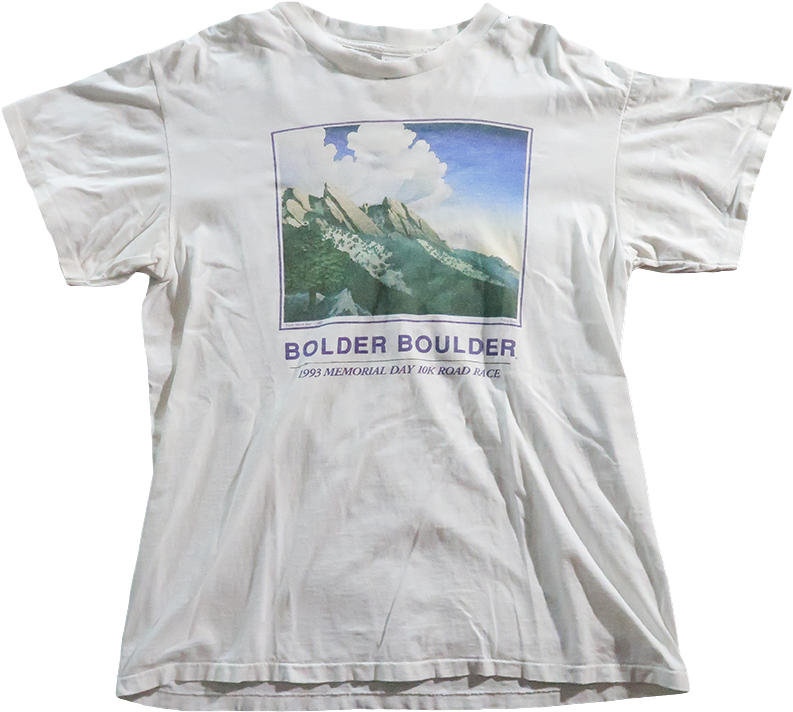 1993 Nike White Graphic T Shirt - Active Shirt (860x860), Png Download