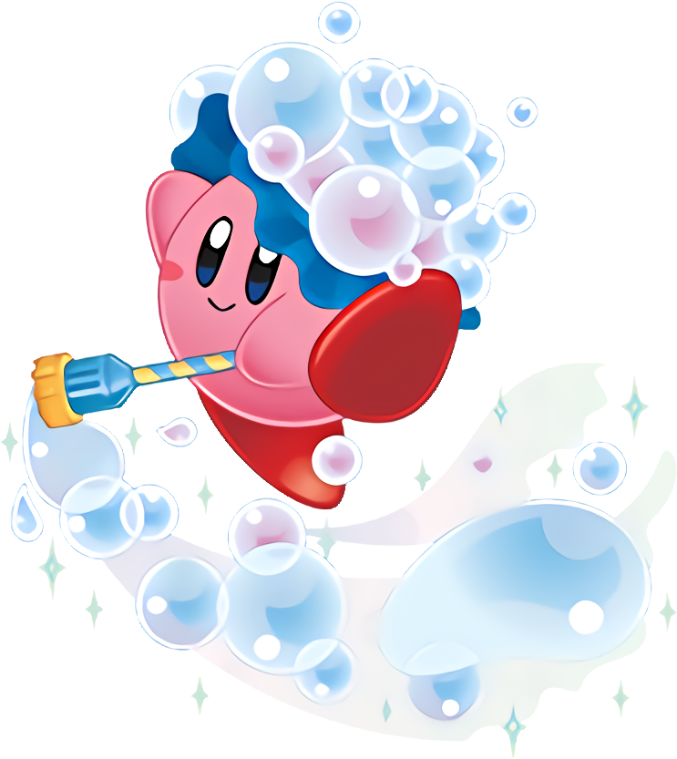 Bubble Transmutation - Kirby Squeak Squad Bubble (800x992), Png Download