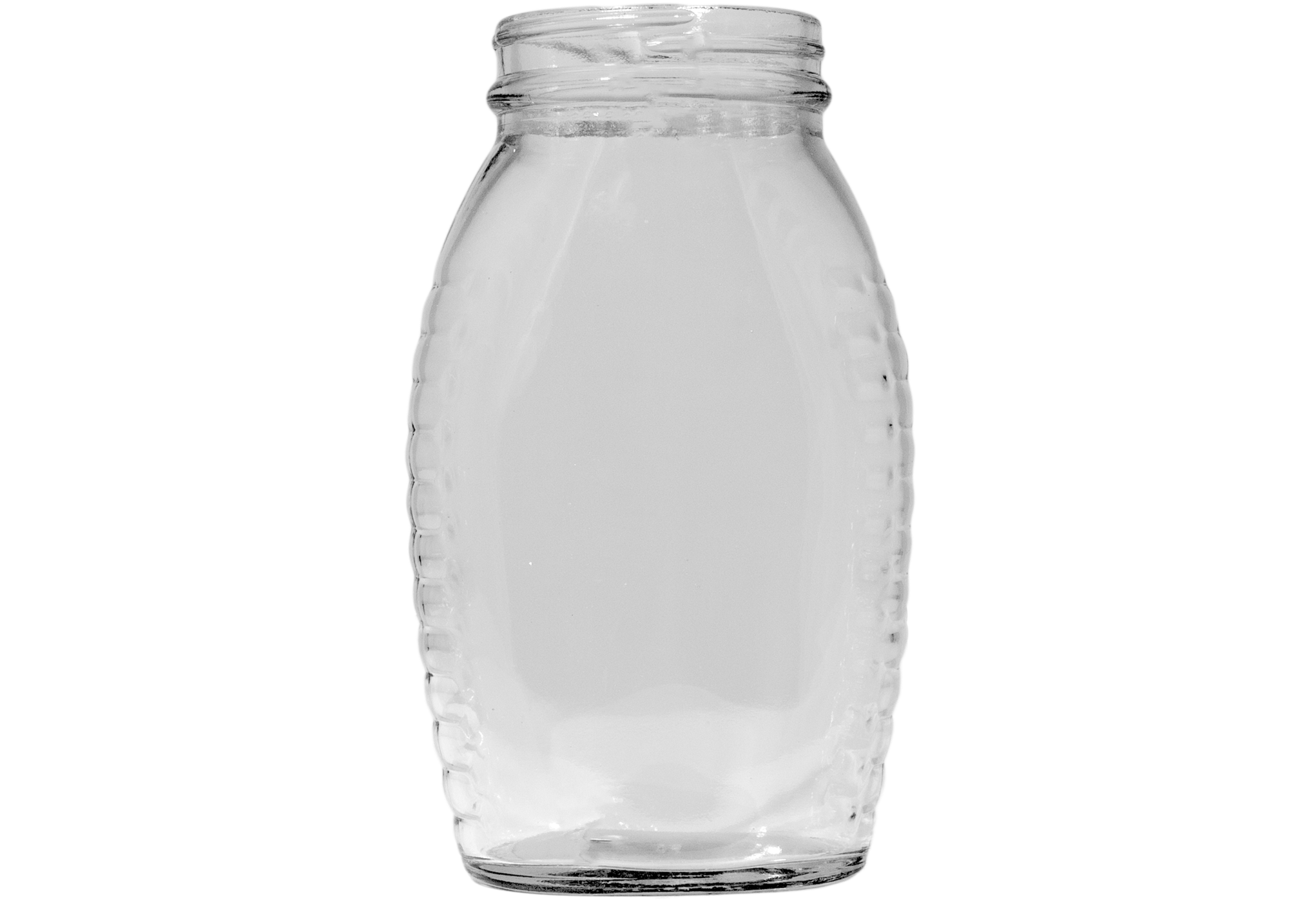 Containers And Lids, Queenline Glass Jars, 11 Oz - Glass Bottle (2048x1462), Png Download