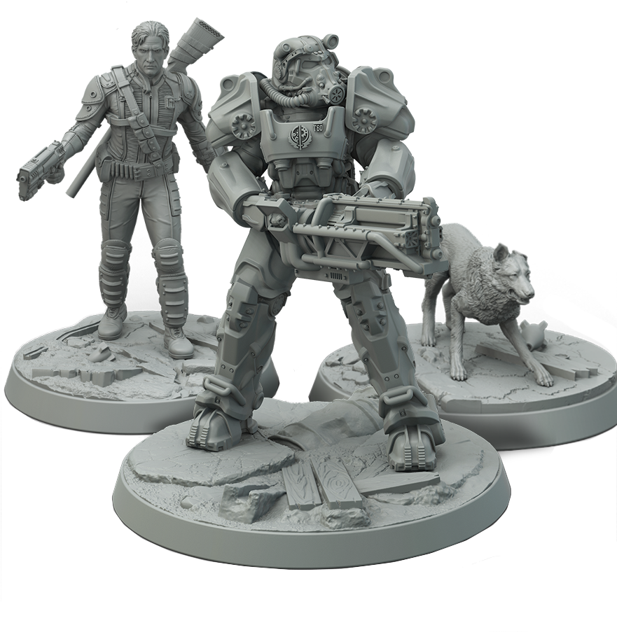 More Information Came To The Fore Recently Regarding - Fallout Wasteland Warfare Figures (880x1000), Png Download