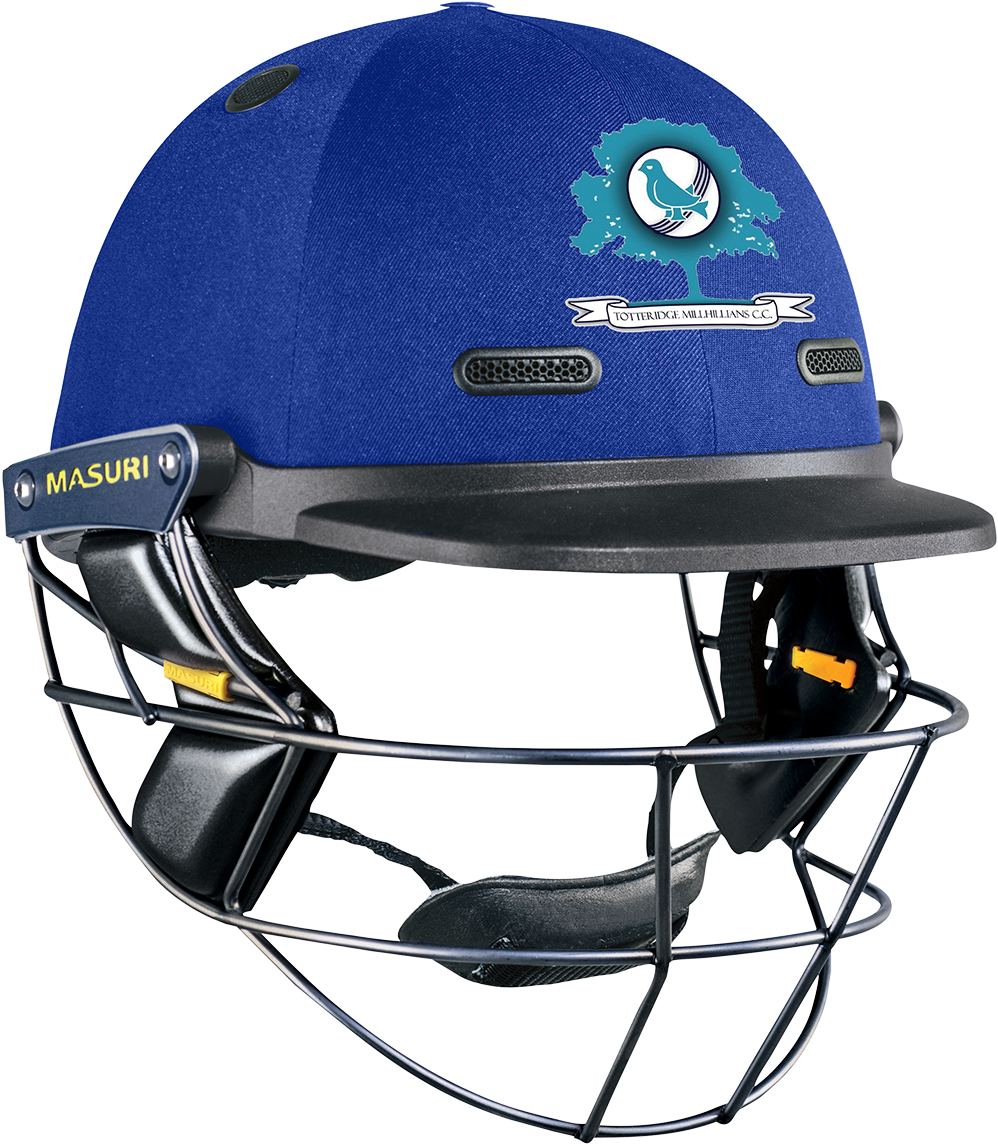 Vs Test Steel Junior - Cricket Helmet Masuri (1036x1198), Png Download