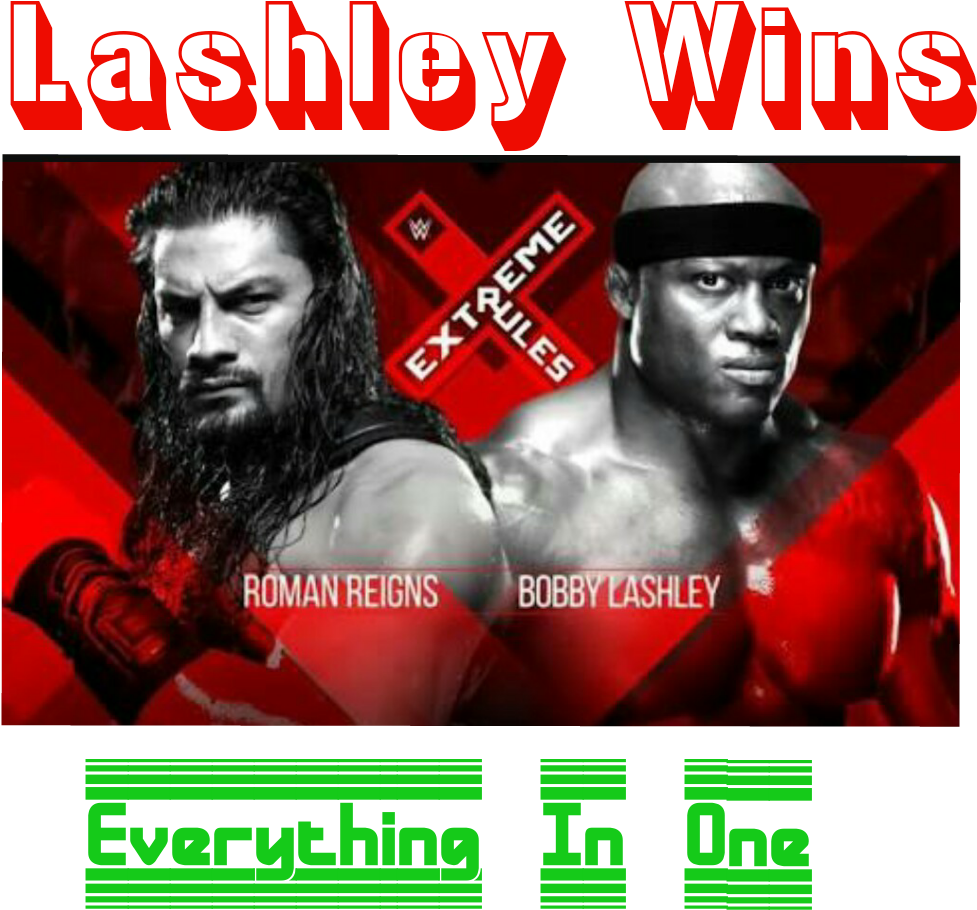 Bobby Lashley Vs Roman Reigns (1062x1062), Png Download