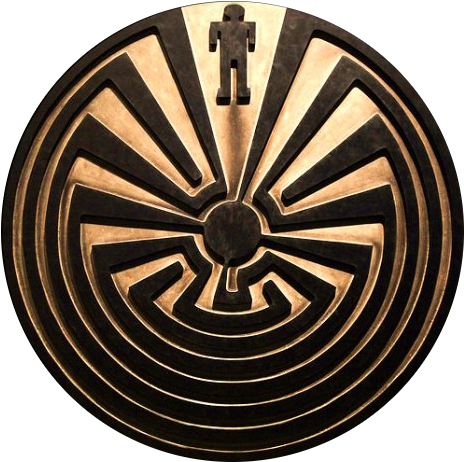 Man In The Maze - Man In The Maze Symbol (980x490), Png Download
