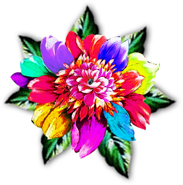 Art Rose Flower, Vector,flower,vector Art,flower Vector,vector - Artificial Flower (736x743), Png Download