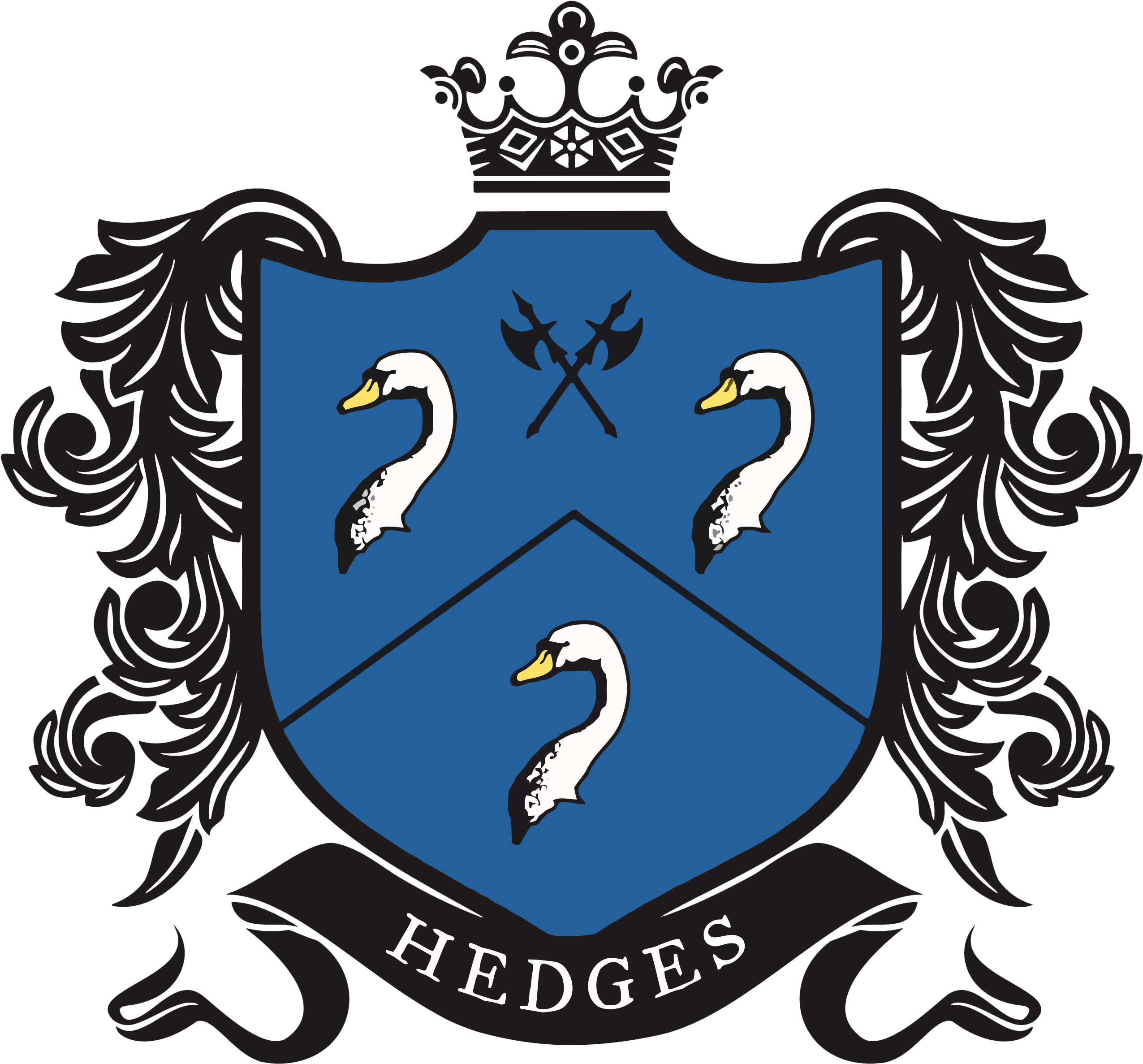 Hedges Coat Of Arms - Illustration (2650x2474), Png Download