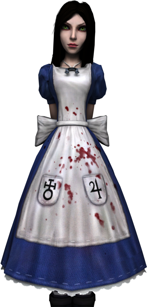 Alice Render 01 By Dazzyallen Alice Liddell, Alice - Alice Liddell Render (638x1252), Png Download