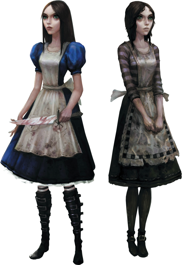 Aiw2 - Alice Madness Returns Dress (745x1063), Png Download