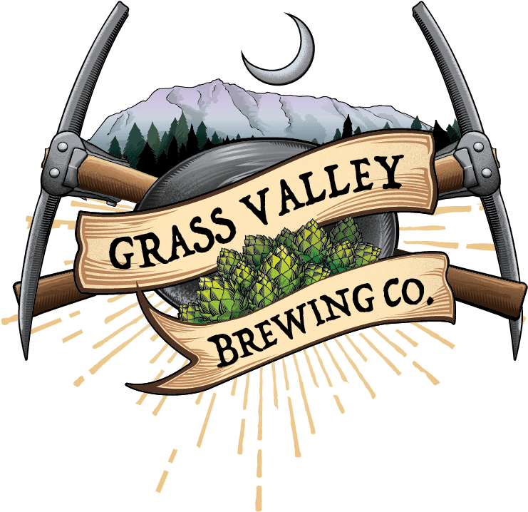 Grass Valley Brewing Co - Grass Valley Brewing (788x787), Png Download