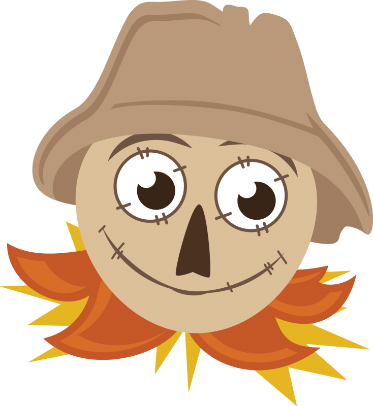 Https - Cute Scarecrow Svg File (734x800), Png Download