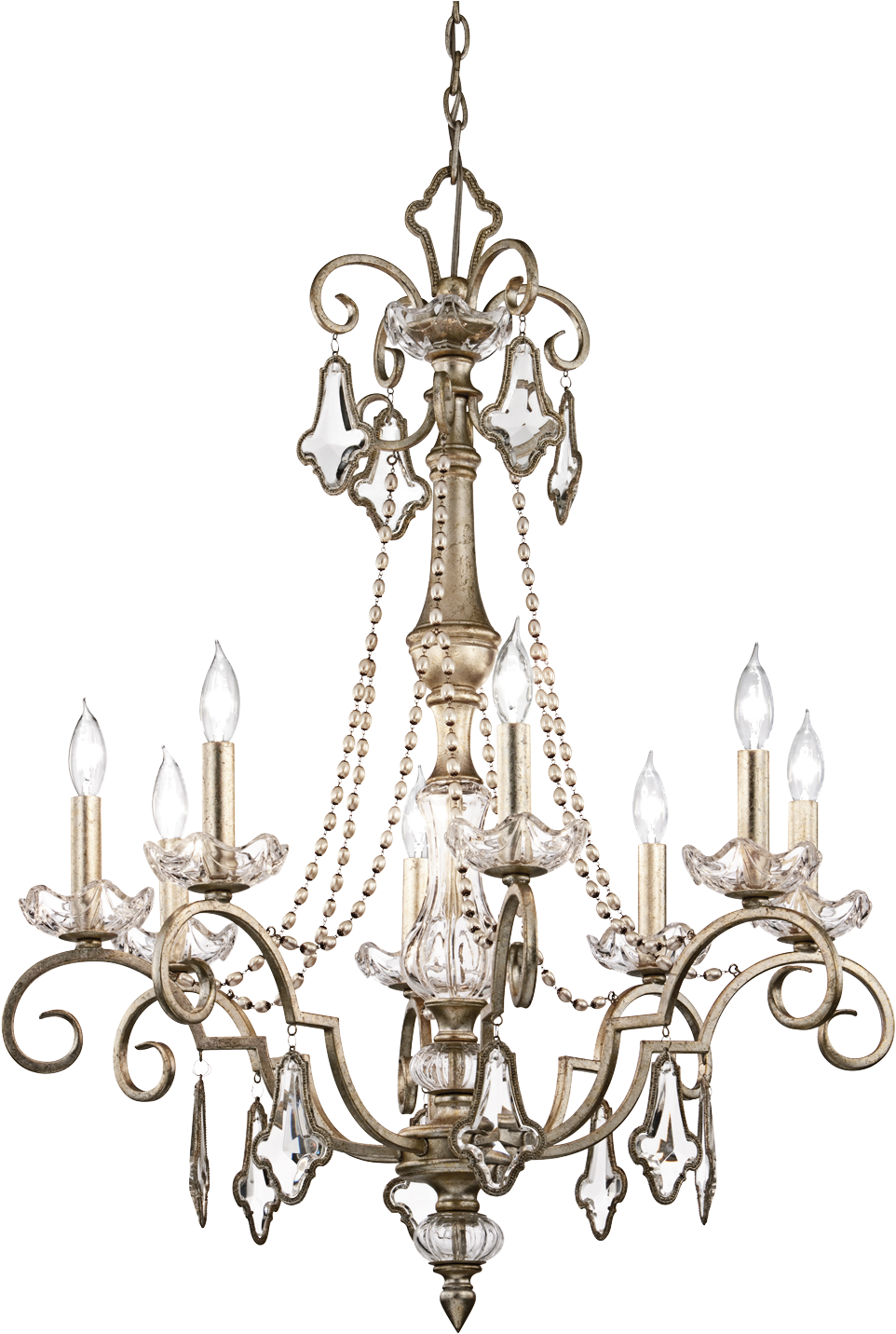 Light Fixture Chandelier Lighting Pendant Png File - Старая Люстра Пнг (1500x1500), Png Download