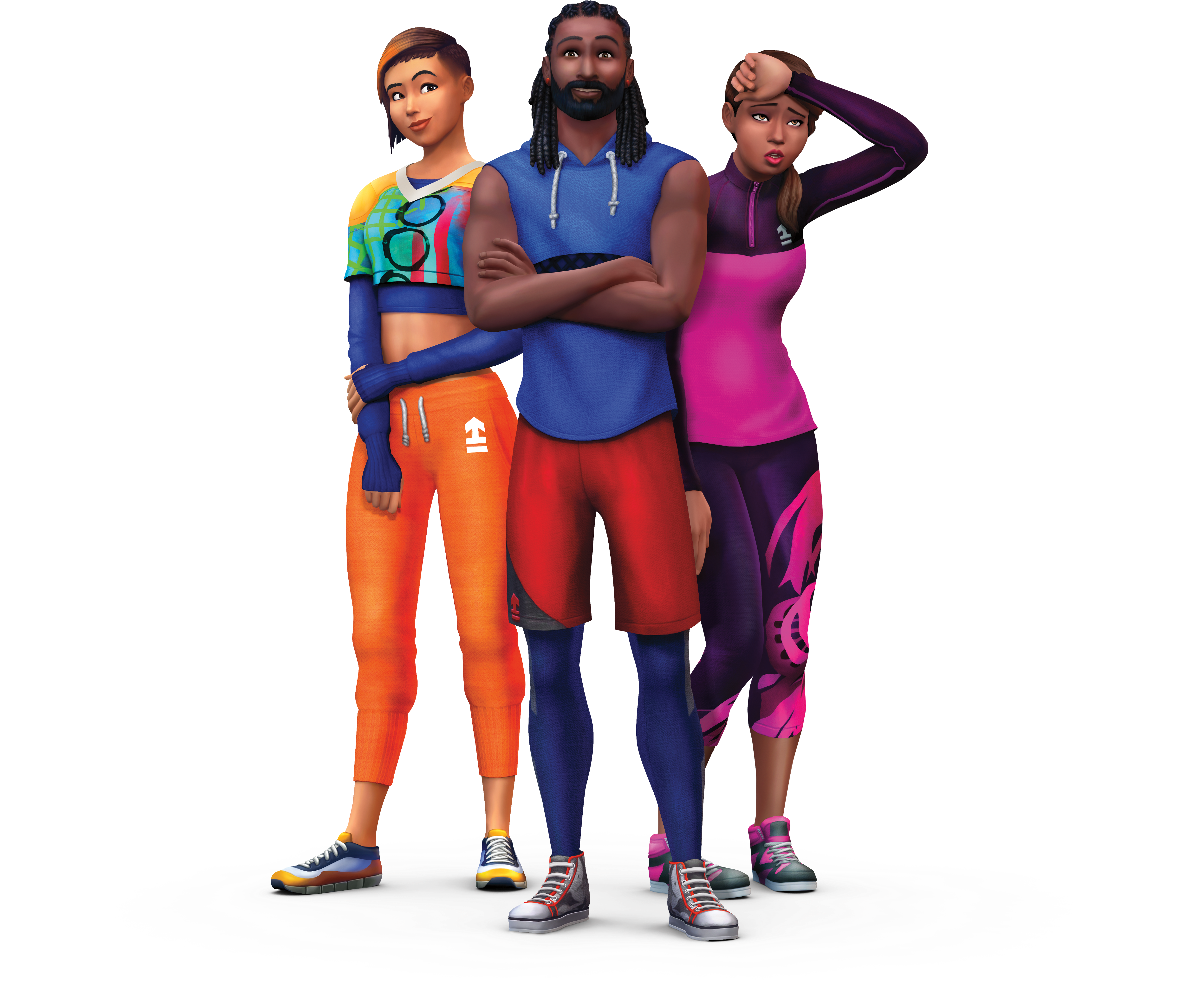 Screens - Fitness Stuff Pack Sims 4 (5000x4400), Png Download