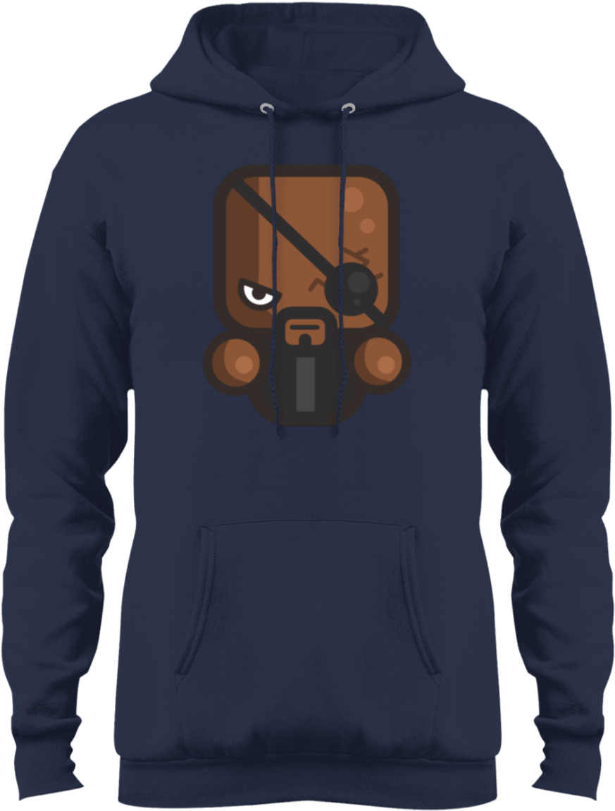 Load Image Into Gallery Viewer, Nick Fury Hoodie - Sweatshirt (1155x1155), Png Download