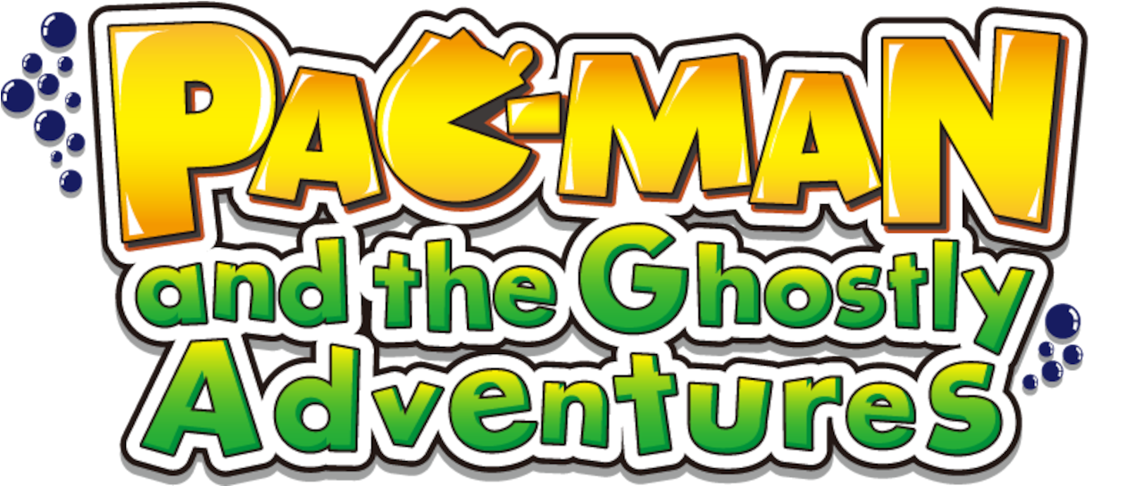 Pac-man And The Ghostly Adventures - Pacman Ghostly Adventures Logo (1280x544), Png Download