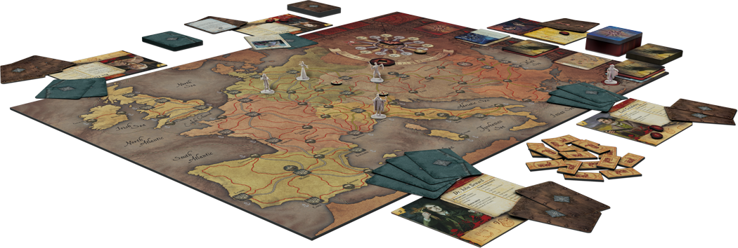 Fury Of Dracula Is Being Reprinted By Ffg - Fury Of Dracula 4th Edition (1050x354), Png Download
