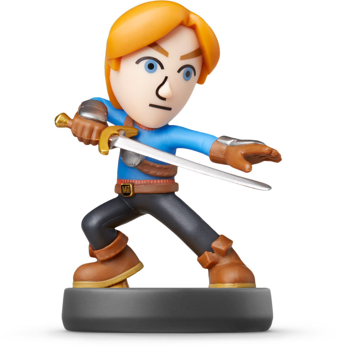 Amiibo/mii Swordfighter (1542x1557), Png Download