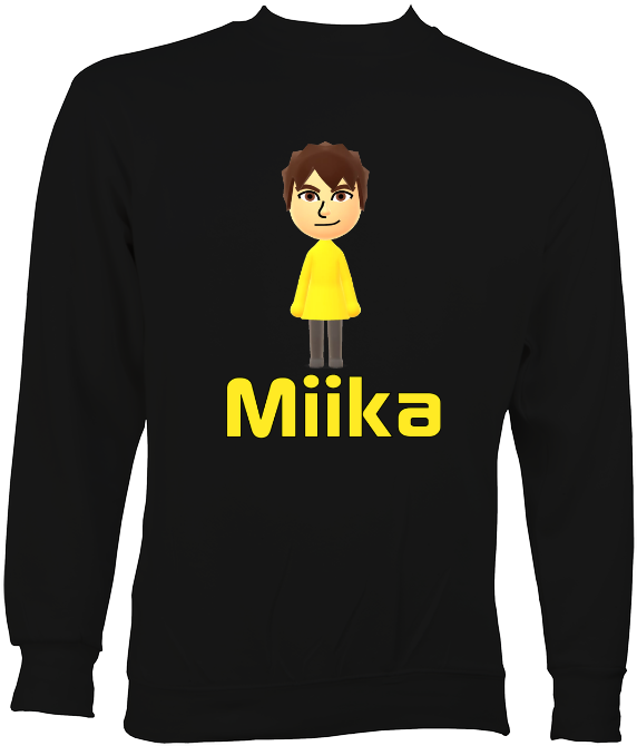 Mika & Nintendo Mii Sweater - Sweater (680x680), Png Download