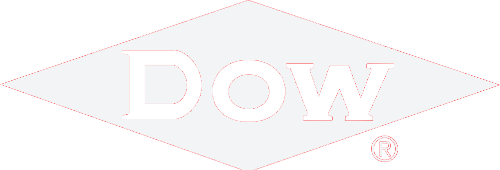 Trusted By 1,000 Chemical Research Organizations Globally - Dow White Logo (1002x341), Png Download