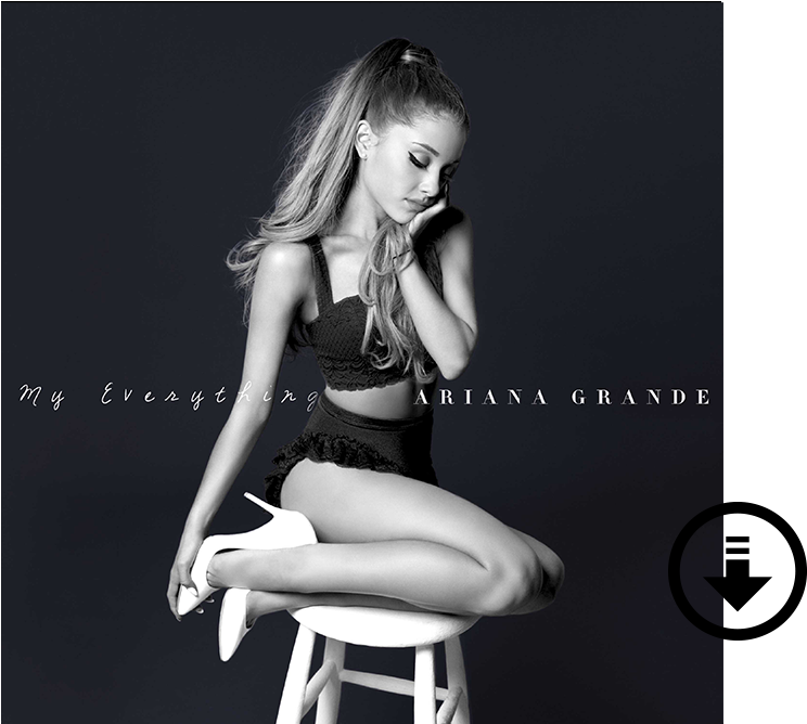 Ariana Grande - My Everything Ariana Grande (1000x1000), Png Download
