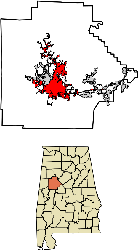 From Wikipedia, The Free Encyclopedia - County Alabama (500x878), Png Download