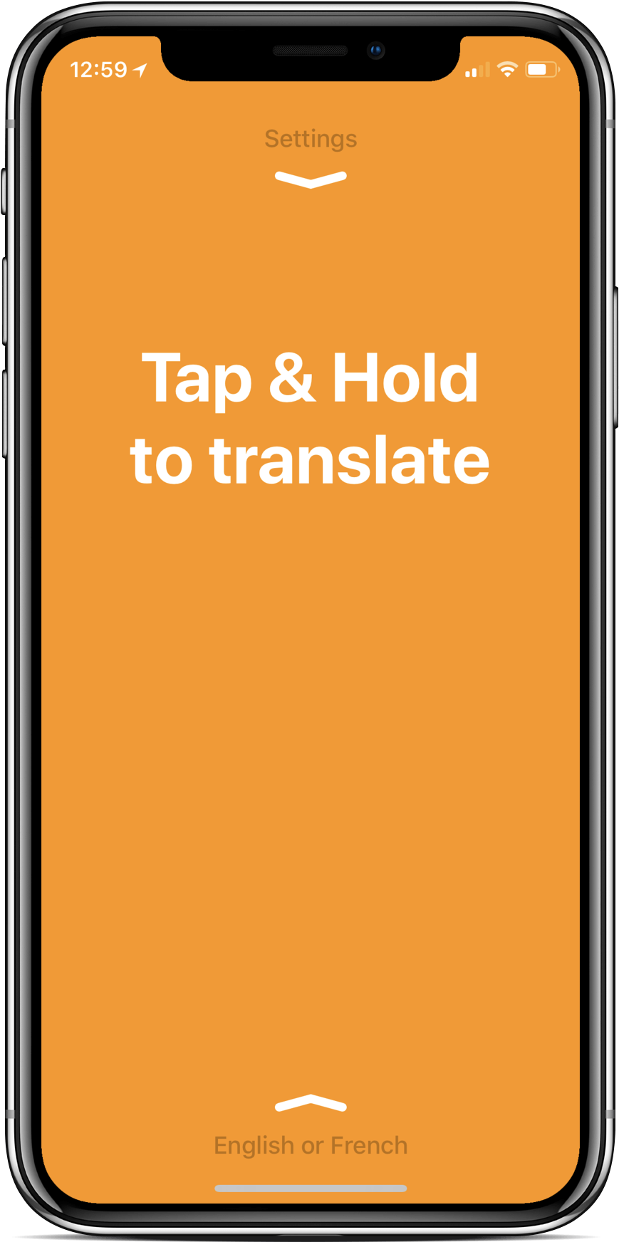 Notice The Absence Of Traditional Ui Elements - Smartphone (2000x2000), Png Download