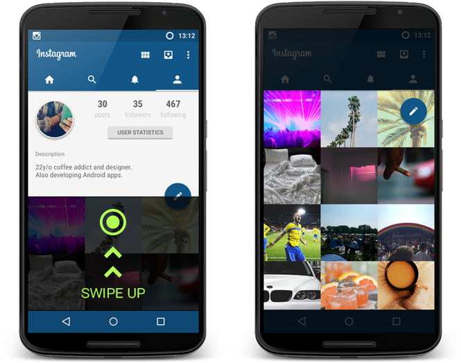 A Simple Swipe Over The Images Pushes Away The Description - Iphone (888x600), Png Download