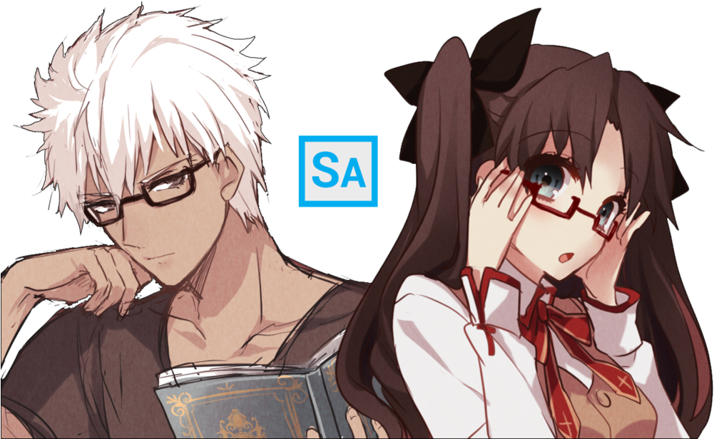 Rin X Archer Emiya - Fate Archer X Rin (1024x622), Png Download