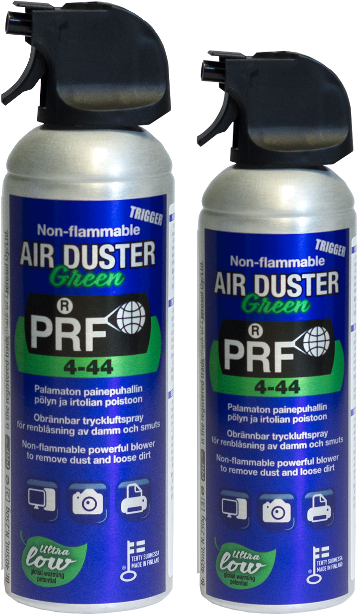 4 44 Air Duster Green Trigger Non Flammable - Water Bottle (1431x1431), Png Download