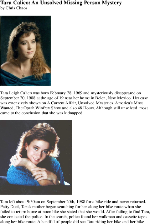 Pdf - Tara Calico (595x842), Png Download