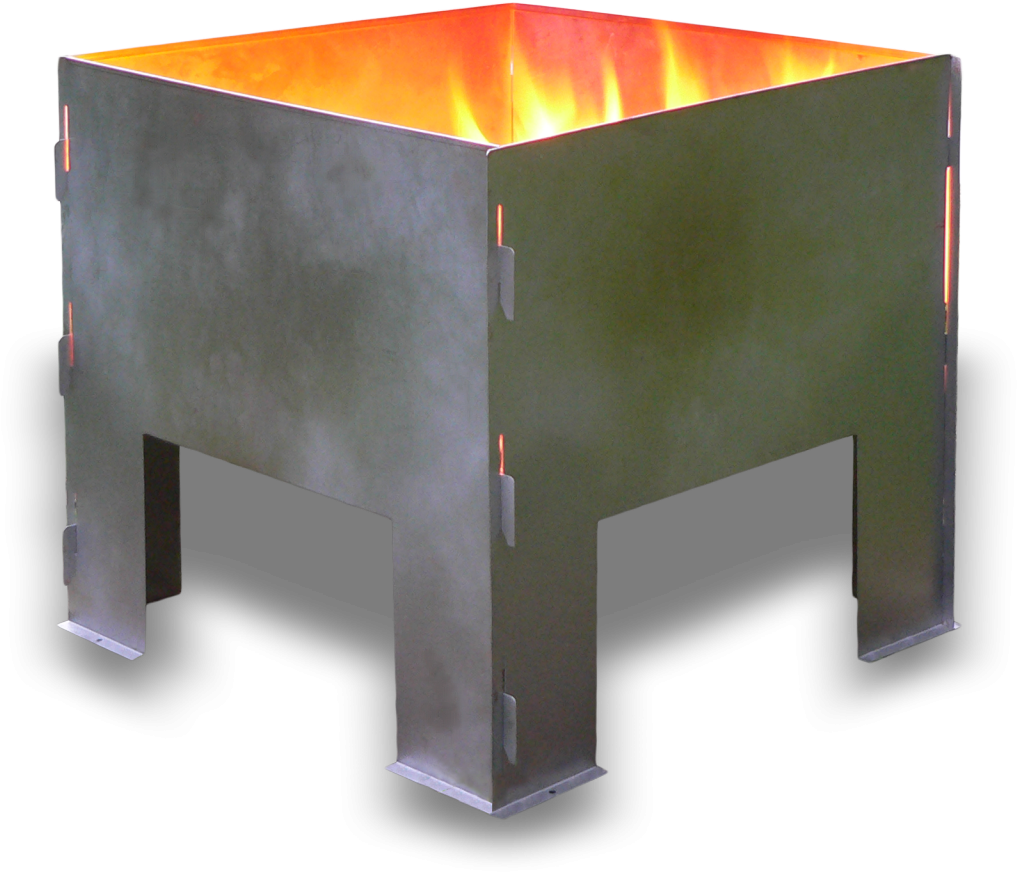 Portable Fire Pit - Camping Feuerstelle (1280x1280), Png Download