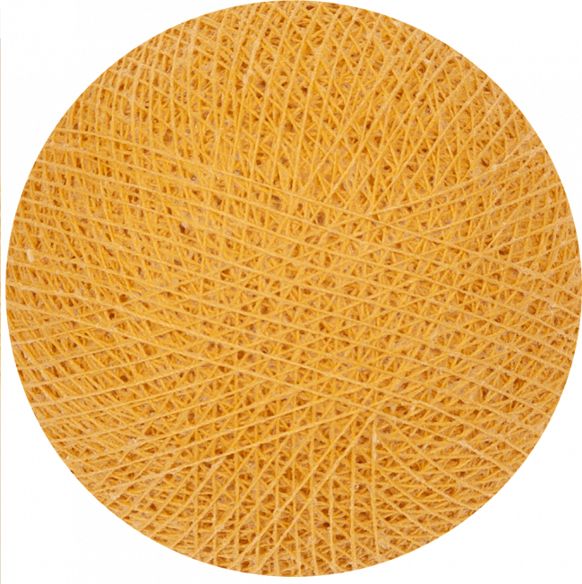 Mustard Cotton Ball - Circle (650x652), Png Download