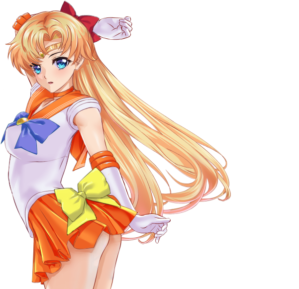 Aino Minako And Sailor Venus Drawn By Arion Canvas - Cartoon (816x624), Png Download