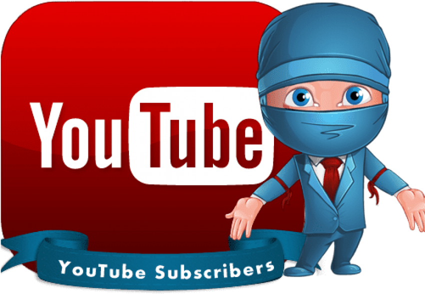 Free Png Download Youtube Logo Black Png Images Background - Buy Youtube Subscribers (850x610), Png Download