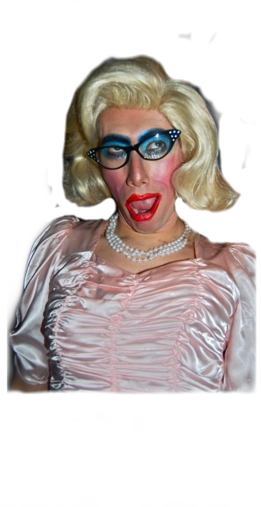 Drag Sticker - Ugly Drag Queen Meme (1024x1991), Png Download