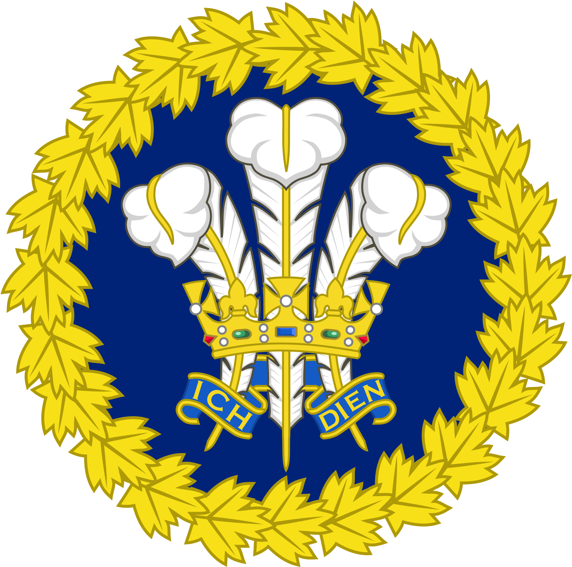 Open - Meaning Of Ich Dien (2000x1986), Png Download