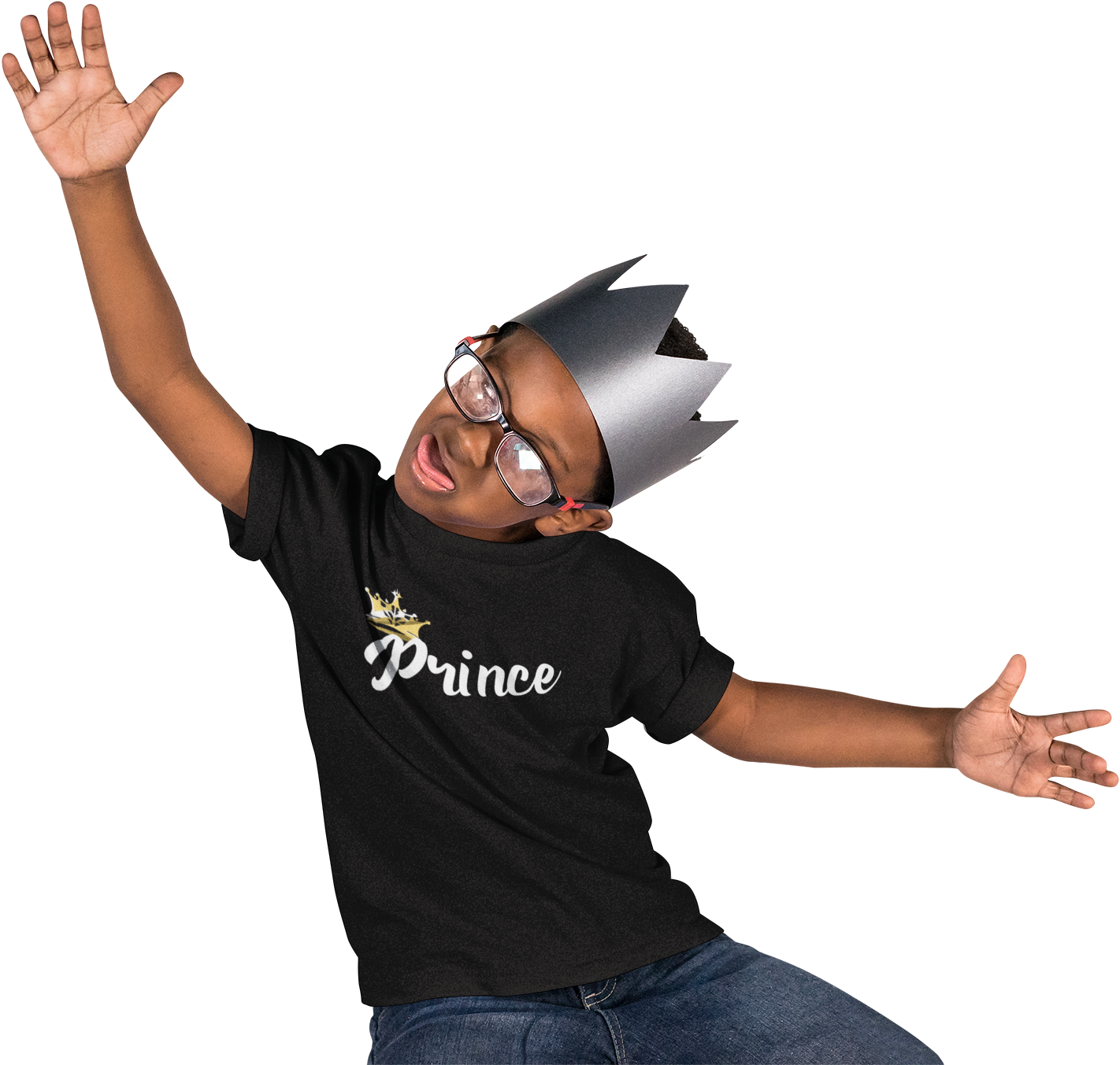 Prince Logo Short Sleeve Kids T-shirt - T-shirt (1920x1440), Png Download
