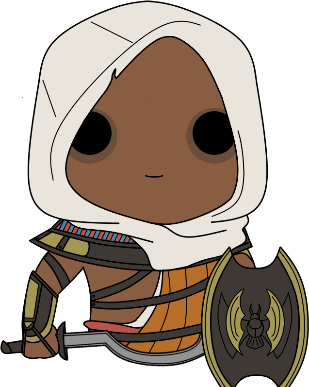 Funko Pop Vinyl Assassins Creed Origins Bayek Undi - Assassins Creed Origins Funko Pop (800x800), Png Download