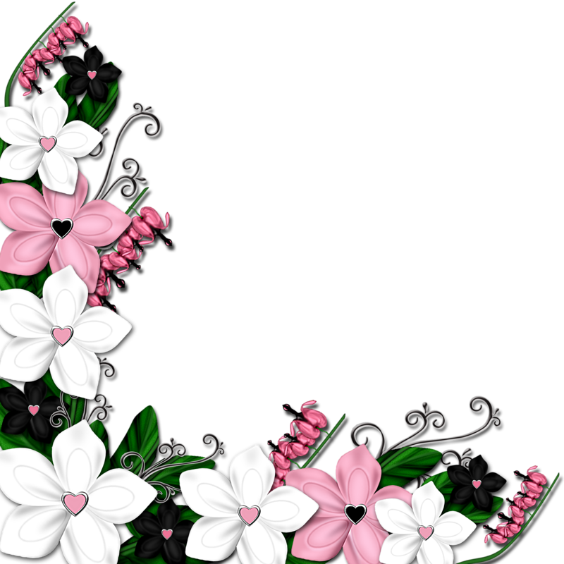 Coins Bordures - Page - Bordure Des Pages Word (800x800), Png Download