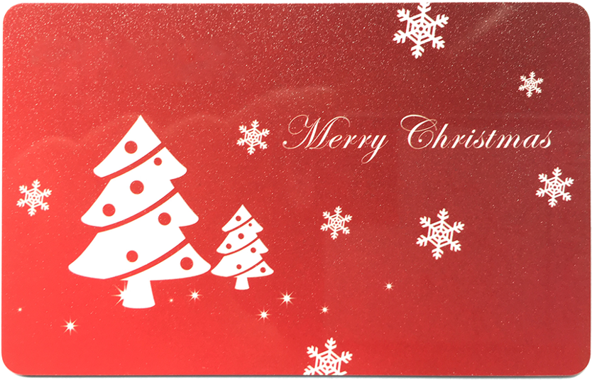 Factory Supply Free Sample Low Prices Cr80 Plastic - Christmas Tree (1000x750), Png Download