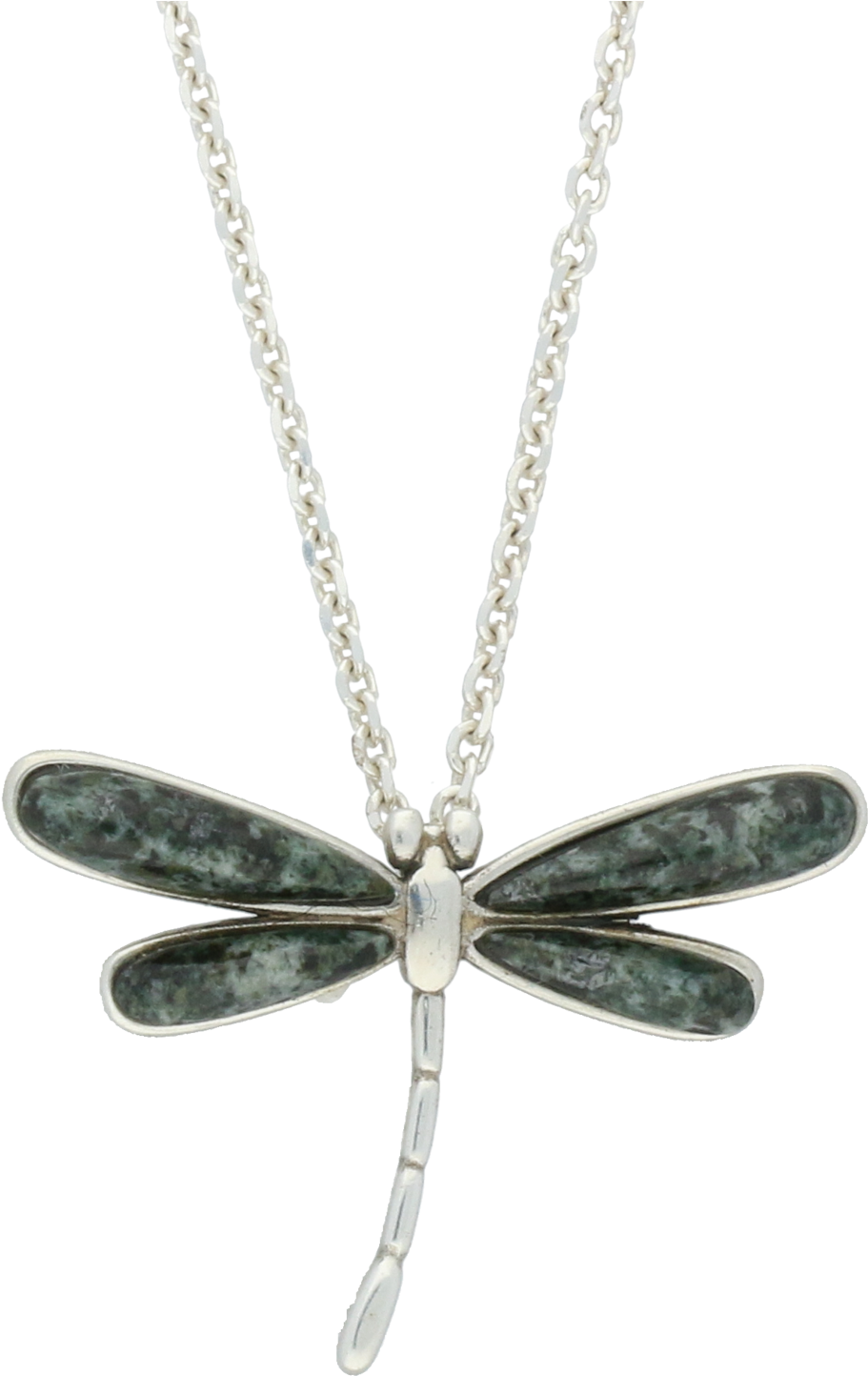 Preseli Bluestone Necklace Dragonfly Silver Preseli - Pendant (2048x2007), Png Download