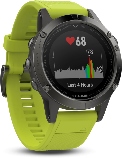 Garmin Fenix 5 Multisport Gps (1024x686), Png Download