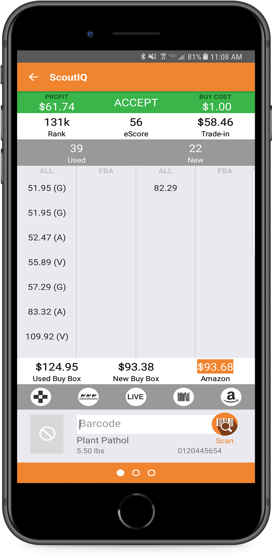 Smart Triggers - Smartphone (1000x1832), Png Download