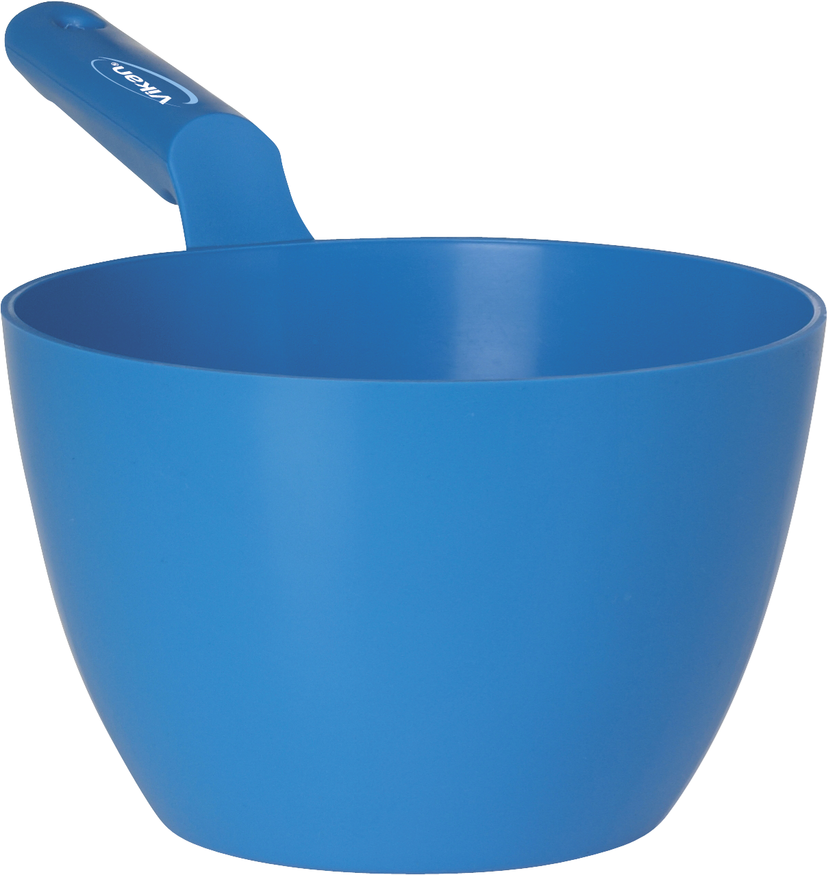 Vikan Hand Scoop, Round 2 Litre Blue - Kitchen Utensil (2711x2279), Png Download