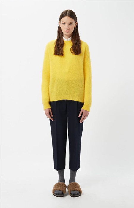 Loreak Amaia Astro Yellow Sweater - Standing (701x700), Png Download