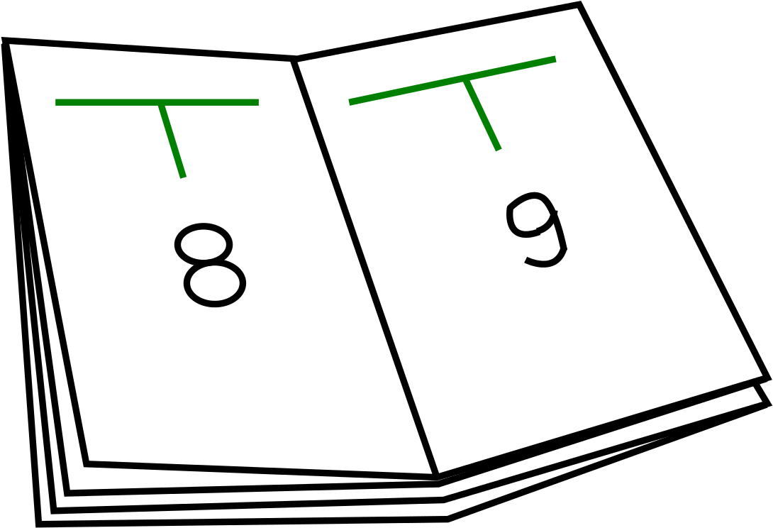 16 Page Book - Ausschießen 16 Seiten (1280x990), Png Download